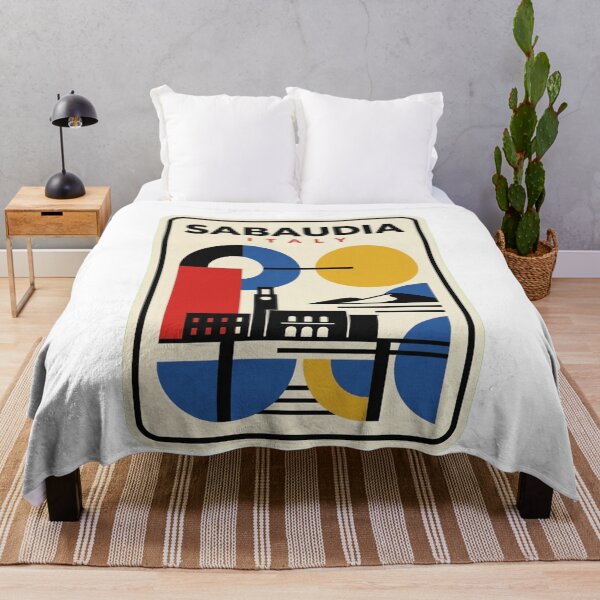 Item preview, Retro Sabaudia Bauhaus Geometric Skyline designed and sold by k3rstman1.