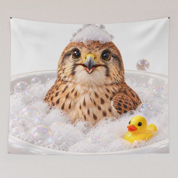 Item preview, Kestrel Bathtub Duck Day designed and sold by Sillytoe.