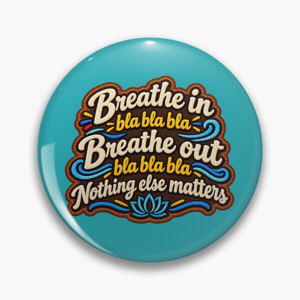 Item preview, Breathe (Leather and stitch patch) Nothing else matters designed and sold by TheFatherOfArt.