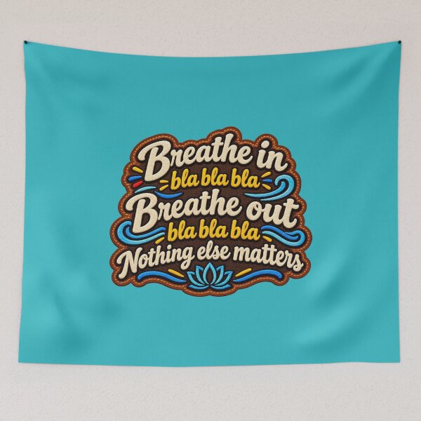 Item preview, Breathe (Leather and stitch patch) Nothing else matters designed and sold by TheFatherOfArt.