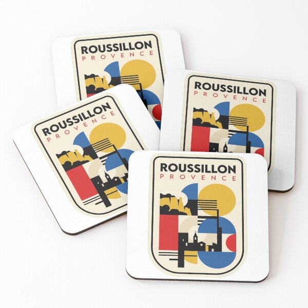 Item preview, Retro Roussillon Bauhaus Geometric Skyline designed and sold by k3rstman1.