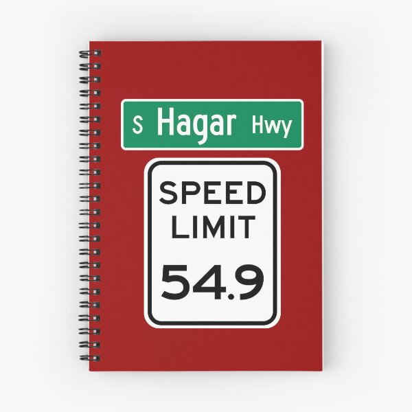 Item preview, Speed Limit 54.9 MPH on South Hagar Highway designed and sold by Karate Octopus.