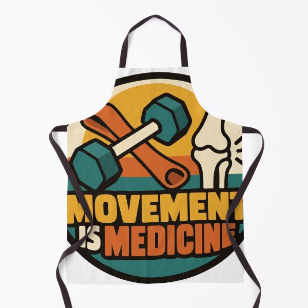 Item preview, Physical Therapist Gift - Movement Is Medicine designed and sold by RedRubyBubble.
