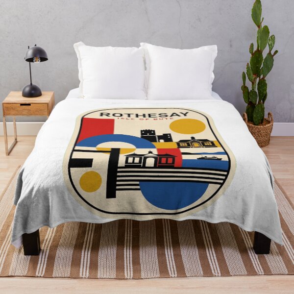 Item preview, Retro Rothesay Bauhaus Geometric Skyline designed and sold by k3rstman1.