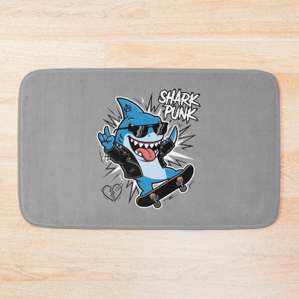 Item preview, Cute Chibi Shark Face Tongue Out Happy Graphic-39 designed and sold by JustinWebx.