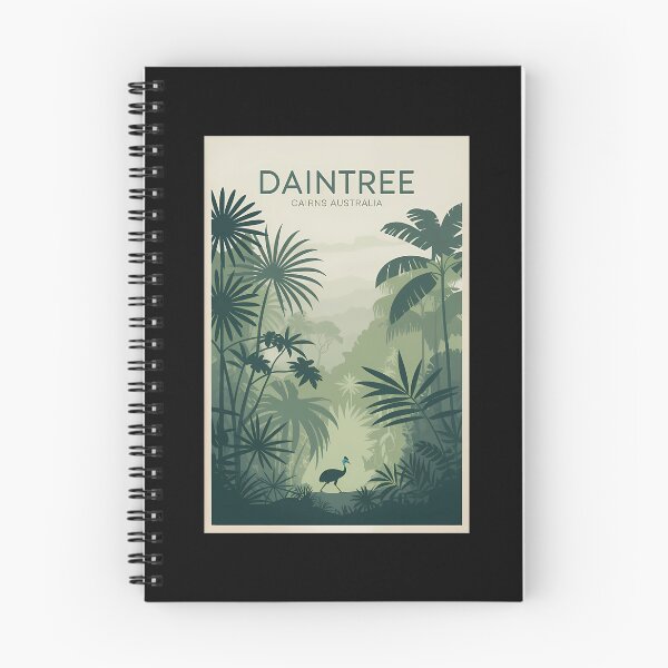 Item preview, Daintree Cairns Australia Minimalist Rainforest Poster designed and sold by BaleOfelia.