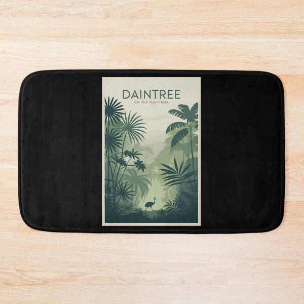 Item preview, Daintree Cairns Australia Minimalist Rainforest Poster designed and sold by BaleOfelia.