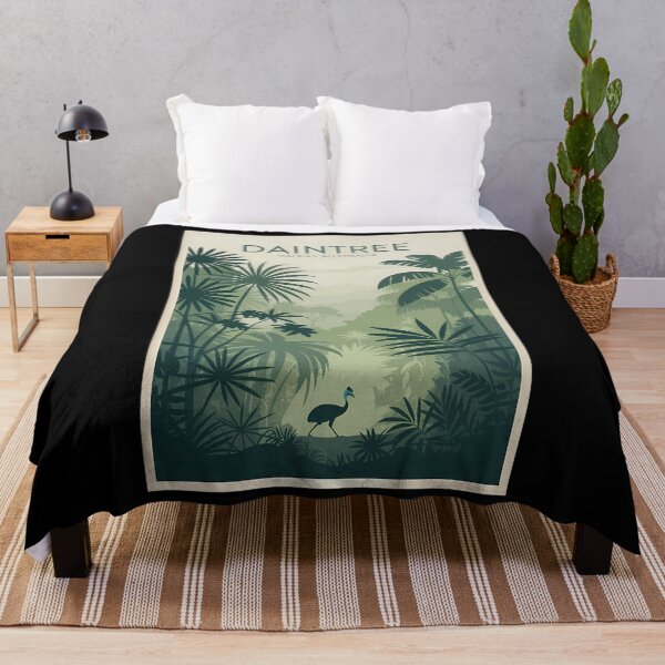 Item preview, Daintree Cairns Australia Minimalist Rainforest Poster designed and sold by BaleOfelia.