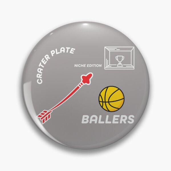 Item preview, Crater Plate Ballers Rocket Basketball Team Logo-35 designed and sold by JuliaFranzusow.