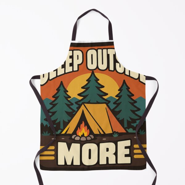 Item preview, Camping Gift - Sleep Outside More designed and sold by RedRubyBubble.