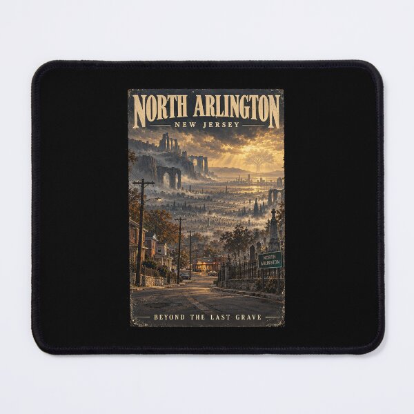 Item preview, North Arlington New Jersey – Beyond the Last Grave designed and sold by ChickenFund.