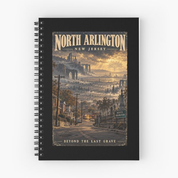 Item preview, North Arlington New Jersey – Beyond the Last Grave designed and sold by ChickenFund.