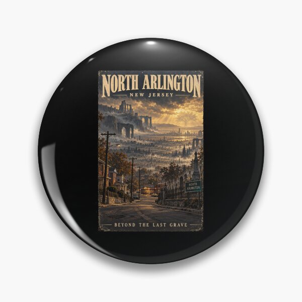 Item preview, North Arlington New Jersey – Beyond the Last Grave designed and sold by ChickenFund.
