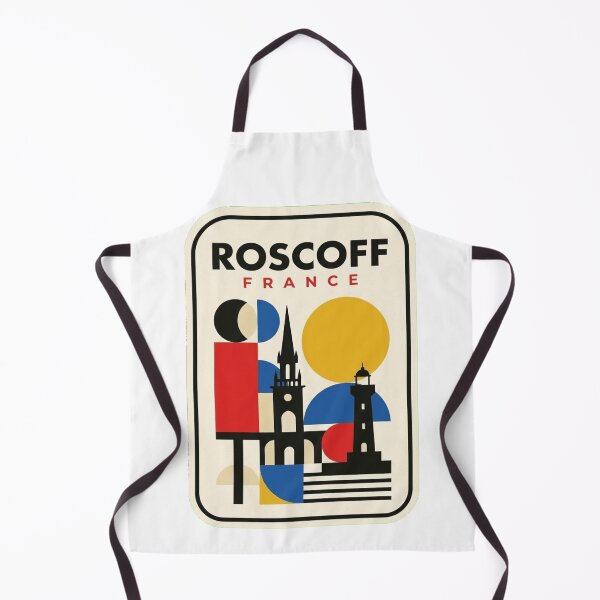 Item preview, Retro Roscoff Bauhaus Geometric Skyline designed and sold by k3rstman1.