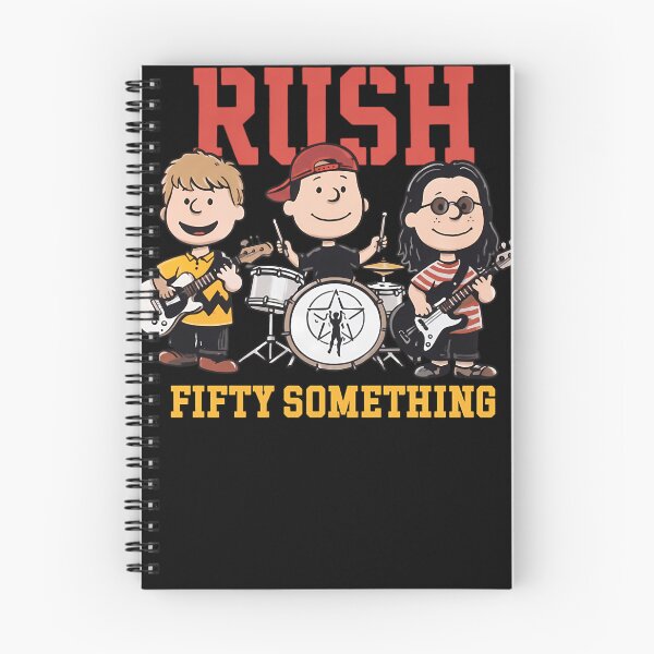 Item preview, RUSH Fifty Something Cartoon Style - Rush Band designed and sold by FrogPaintLab.