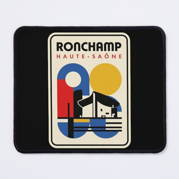 Item preview, Retro Ronchamp Bauhaus Geometric Skyline designed and sold by k3rstman1.
