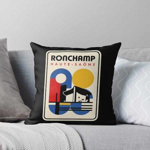 Item preview, Retro Ronchamp Bauhaus Geometric Skyline designed and sold by k3rstman1.