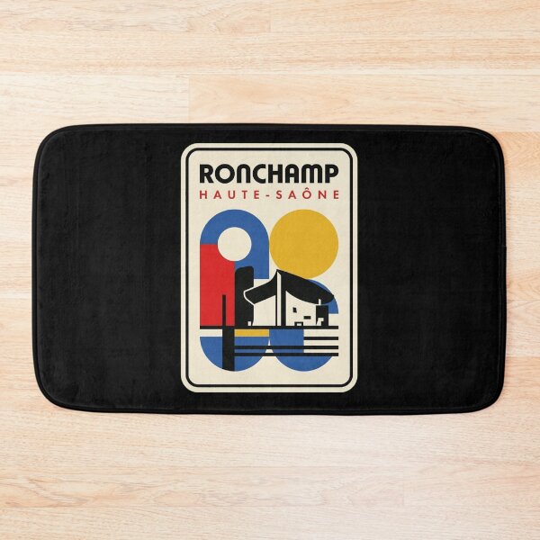 Item preview, Retro Ronchamp Bauhaus Geometric Skyline designed and sold by k3rstman1.