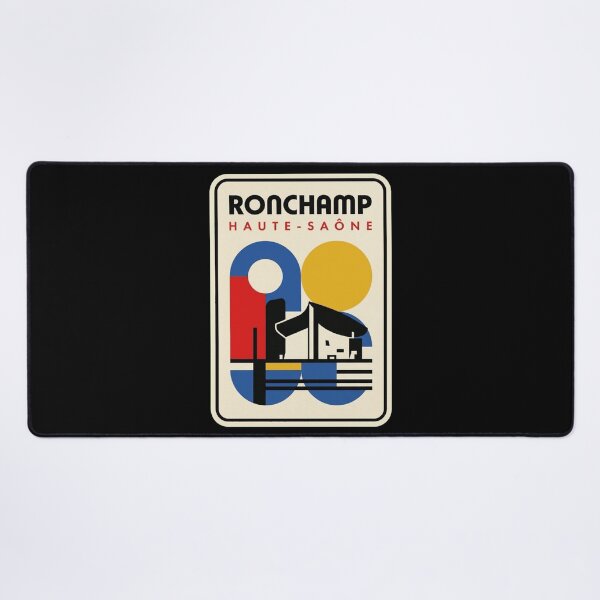 Item preview, Retro Ronchamp Bauhaus Geometric Skyline designed and sold by k3rstman1.