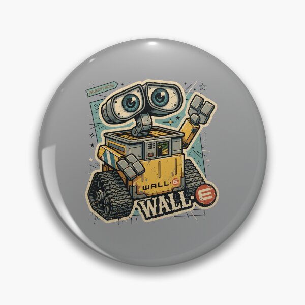 Item preview, Cute Chibi WALL·E Robot Sad Expression-24 designed and sold by JustinWebx.
