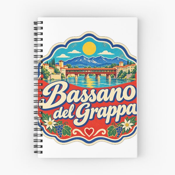 Item preview, Bassano del Grappa Italy Travel Souvenir Painted Italian Sign designed and sold by VisualArtsOasis.