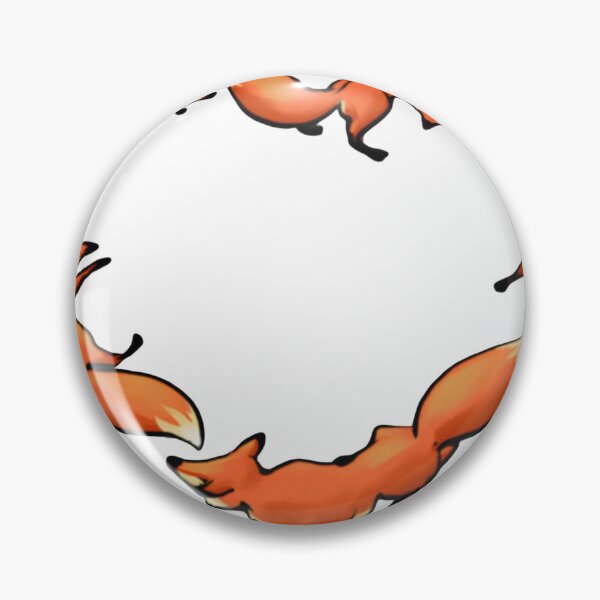 Item preview, Cute Fox Heart Circle Woodland Animal designed and sold by Adelesloane.