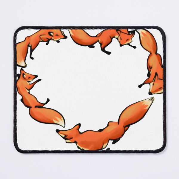 Item preview, Cute Fox Heart Circle Woodland Animal designed and sold by Adelesloane.