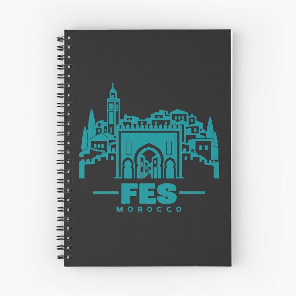 Item preview, Póster emblemático de Fez, Marruecos (ilustración lineal) designed and sold by CMYKStudio.
