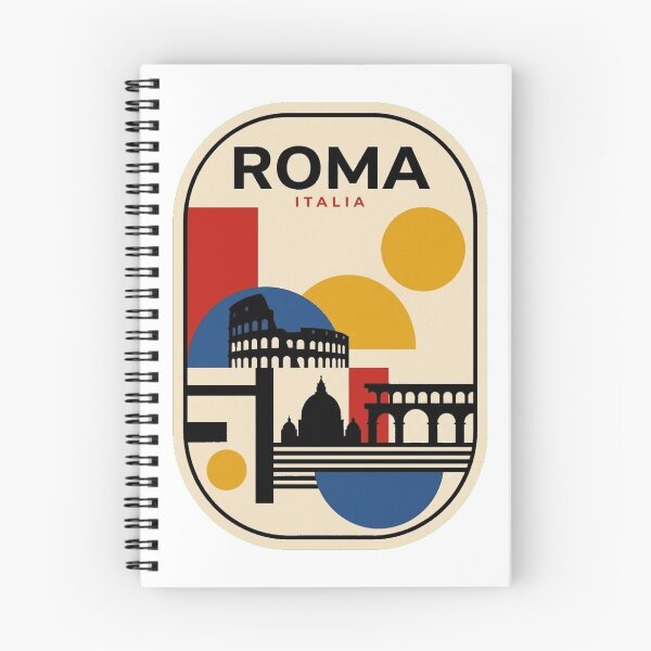 Item preview, Retro Roma Bauhaus Geometric Skyline designed and sold by k3rstman1.