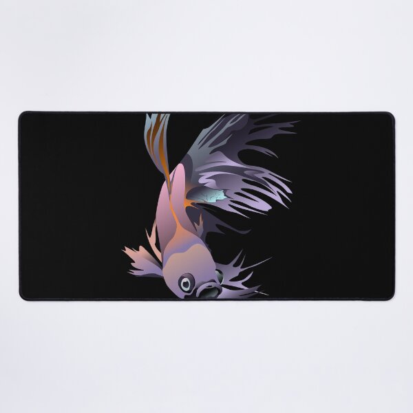 Item preview, Geometric Beta Fish Portrait - Vaporwave Pastel Variant designed and sold by DB-Vector-Art.