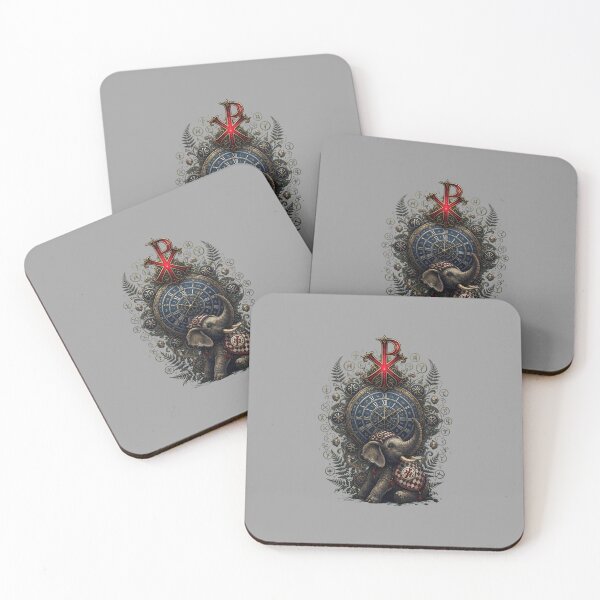 Item preview, Cute Elephant Watercolor Emblem Support-61 designed and sold by JustinWebx.