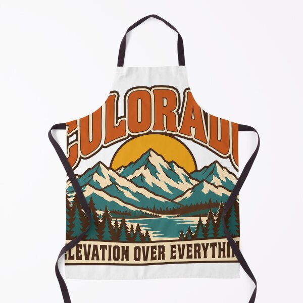 Item preview, Colorado Gift - Elevation Over Everything designed and sold by RedRubyBubble.