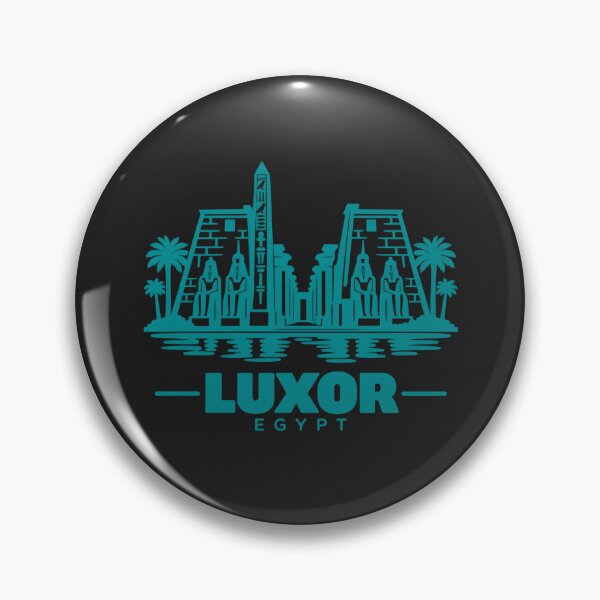 Item preview, Luxor Egypt Line Art Landmark Poster designed and sold by CMYKStudio.