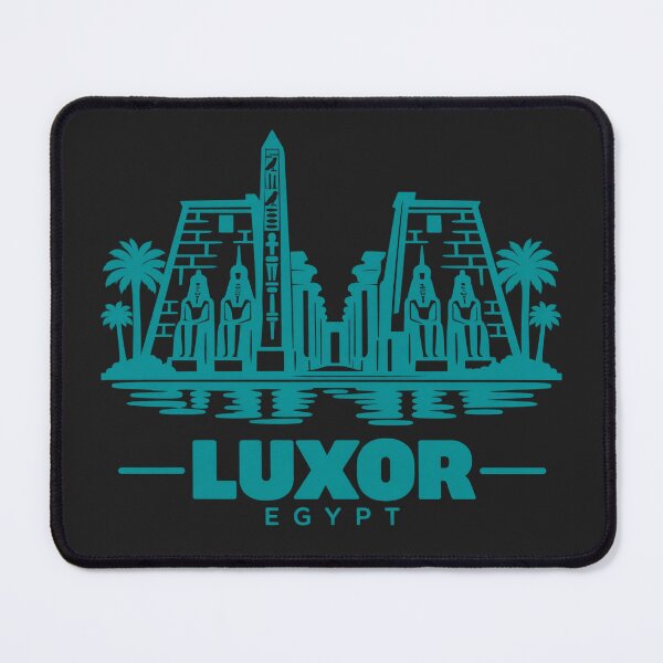 Item preview, Luxor Egypt Line Art Landmark Poster designed and sold by CMYKStudio.