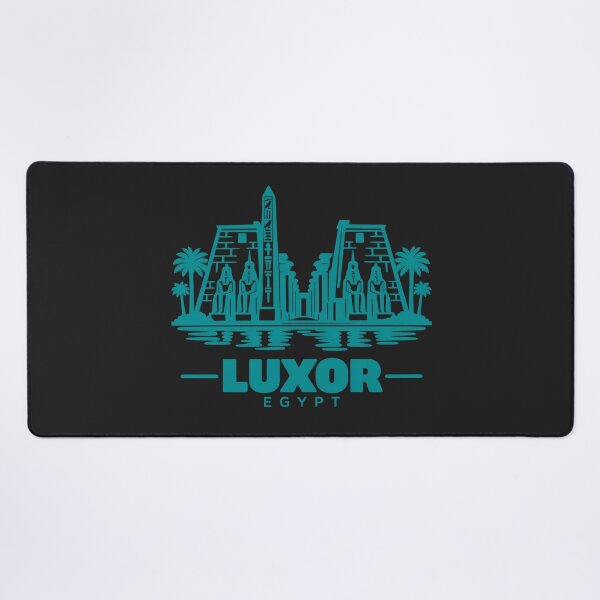 Item preview, Luxor Egypt Line Art Landmark Poster designed and sold by CMYKStudio.