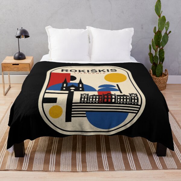 Item preview, Retro Rokiškis Bauhaus Geometric Skyline designed and sold by k3rstman1.