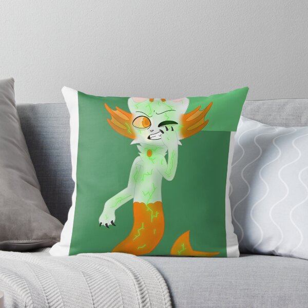 Item preview, Mutant Mer-Cat Glowing Green Veins Cartoon designed and sold by Serolnekas.