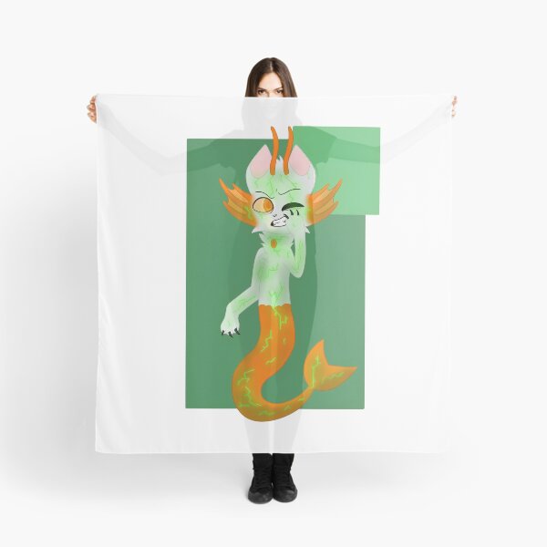 Item preview, Mutant Mer-Cat Glowing Green Veins Cartoon designed and sold by Serolnekas.