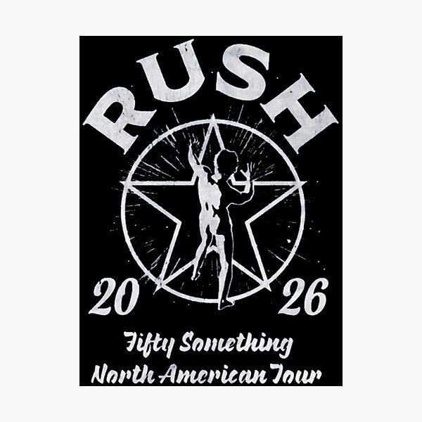 Item preview, RUSH fifty something tour 2026 - Rush Band designed and sold by FrogPaintLab.