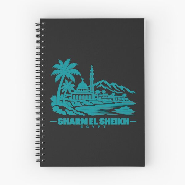 Item preview, Sharm El Sheikh Egypt Line Art Coastline Poster designed and sold by CMYKStudio.