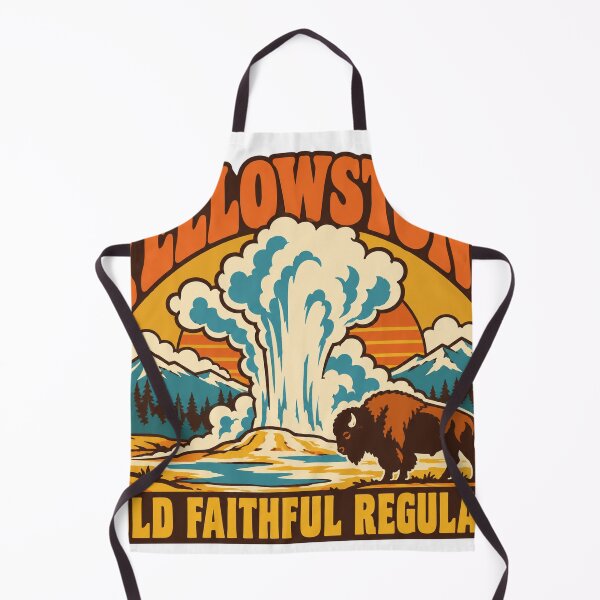 Item preview, Yellowstone Gift - Old Faithful Regular designed and sold by RedRubyBubble.
