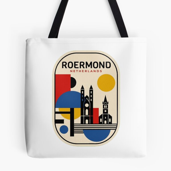 Item preview, Retro Roermond Bauhaus Geometric Skyline designed and sold by k3rstman1.