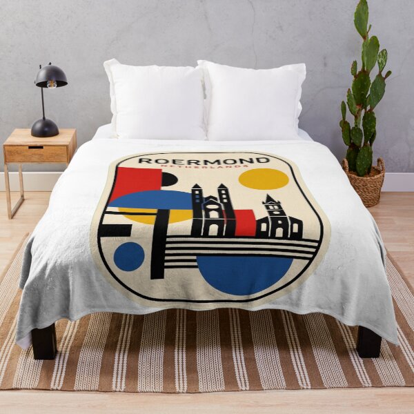 Item preview, Retro Roermond Bauhaus Geometric Skyline designed and sold by k3rstman1.