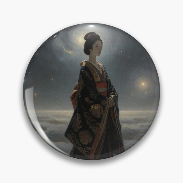 Item preview, Celestial Kimono Under a Galaxy Sky designed and sold by Jackal's Box of Chaos.