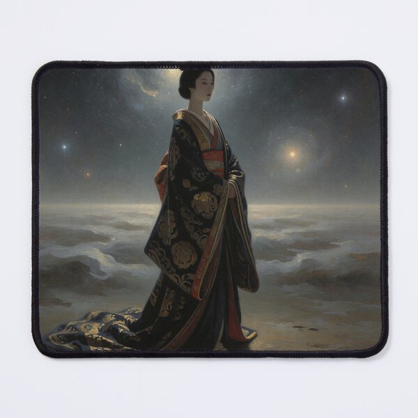 Item preview, Celestial Kimono Under a Galaxy Sky designed and sold by Jackal's Box of Chaos.