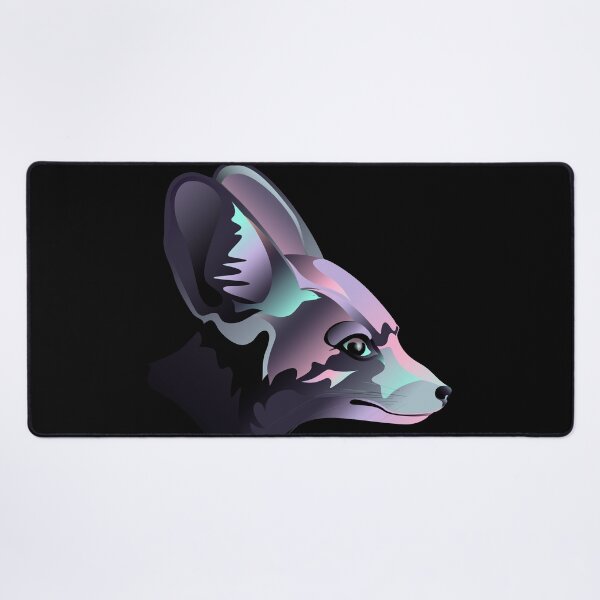 Item preview, Geometric Fox Portrait - Vaporwave Pastel Variant designed and sold by DB-Vector-Art.
