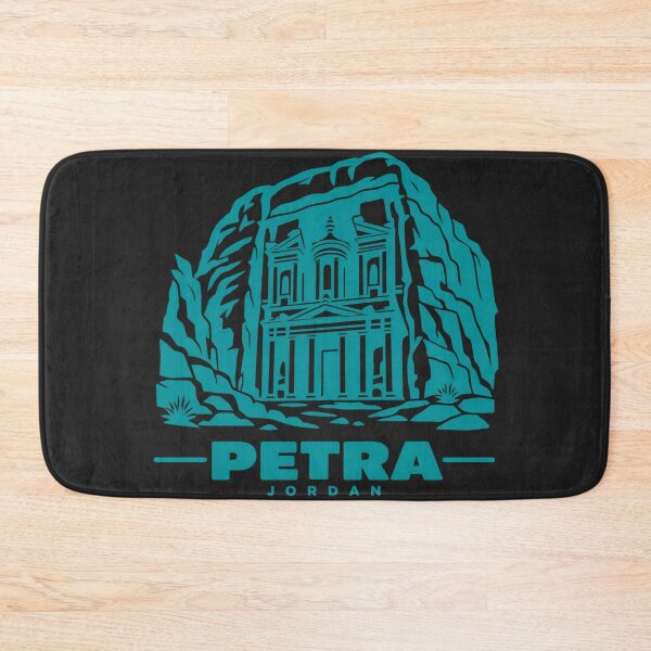 Item preview, Petra Jordan Line Art Landmark Poster designed and sold by CMYKStudio.