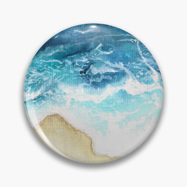 Item preview, Aerial Beach Shoreline Watercolour | Rest - Part 1 designed and sold by LeafandHaven.