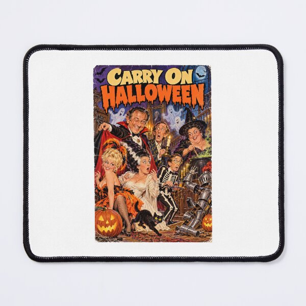 Item preview, Carry On Halloween – Vintage British Comedy Horror Spoof designed and sold by ChickenFund.