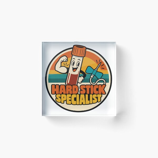 Item preview, Phlebotomist Gift - Hard Stick Specialist designed and sold by RedRubyBubble.